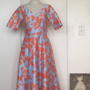 EShakit midi-length floral dress